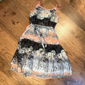Band of Gypsies Multi Color High-Low Dress